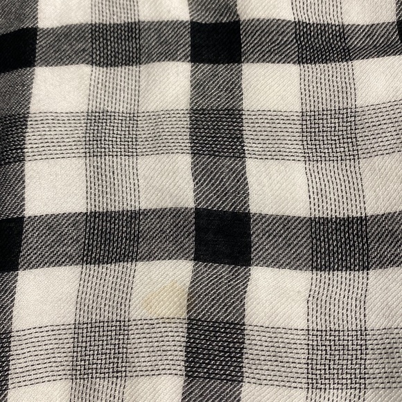 Cotton blend Cloth & Stone for Anthropology black & white top Size M, EUC - Picture 10 of 10